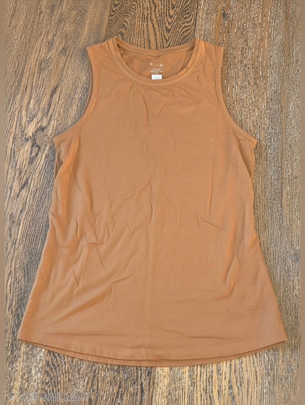 A New Day - Womens - Size: XS - Tank Top - Slim Fit - Scoop Neck - Rayon - Burnt